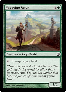 MTG: Theros 182: Voyaging Satyr 
