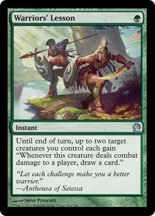 MTG: Theros 184: Warriors Lesson 