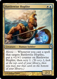 Magic: Theros 189: Battlewise Hoplite - Foil 