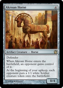 Magic: Theros 210: Akroan Horse - Foil 