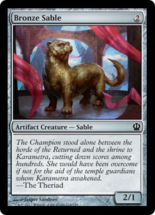 MTG: Theros 212: Bronze Sable 