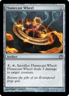 MTG: Theros 215: Flamecast Wheel 