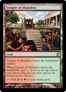 Magic: Theros 224: Temple of Abandon 
