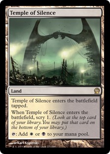 Magic: Theros 227: Temple of Silence [FOIL] 