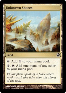 Magic: Theros 229: Unknown Shores - Foil 