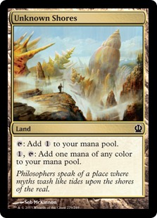 MTG: Theros 229: Unknown Shores 