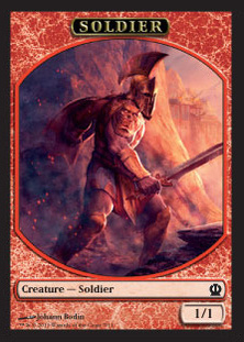 Magic: Theros 251: Soldier 1 1/1 
