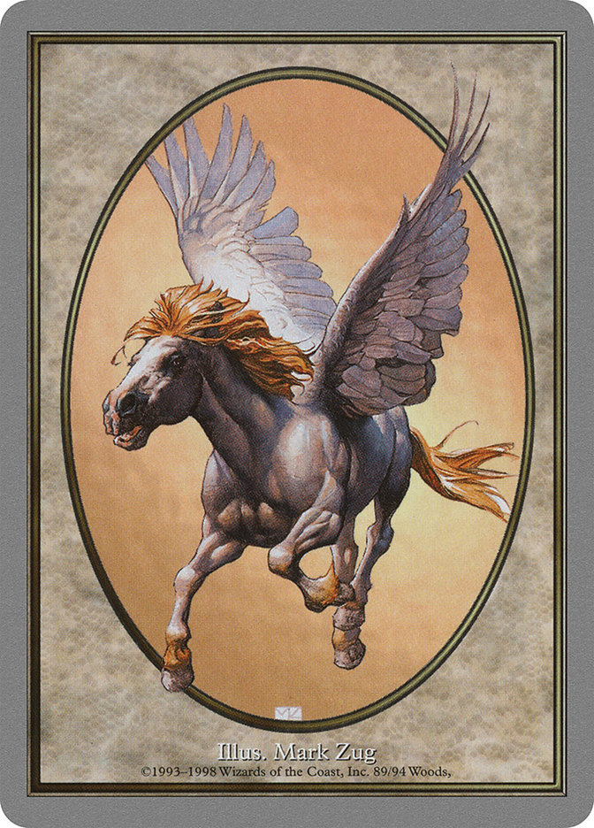 Magic: Unglued Token 089: Pegasus 