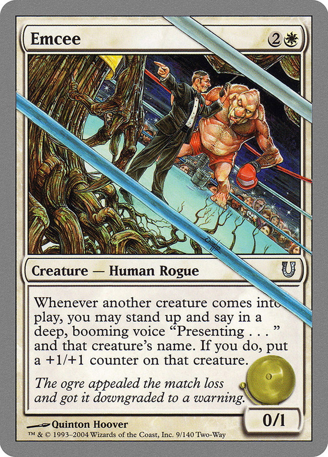 MTG: Unhinged 009: Emcee 
