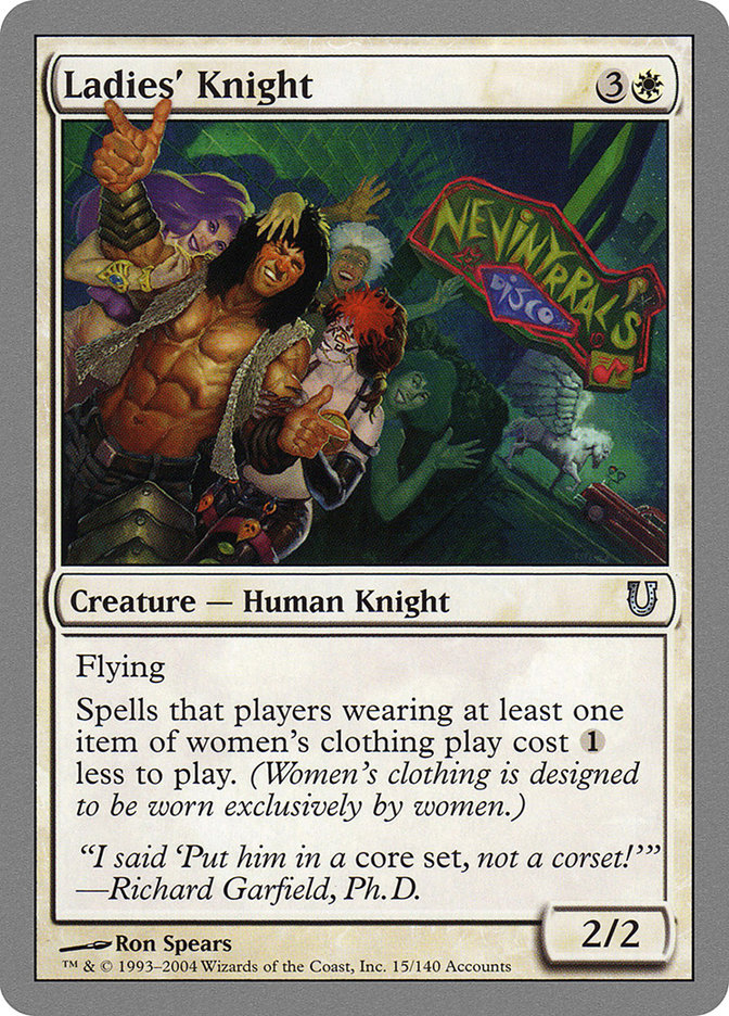 MTG: Unhinged 015: Ladies Knight 