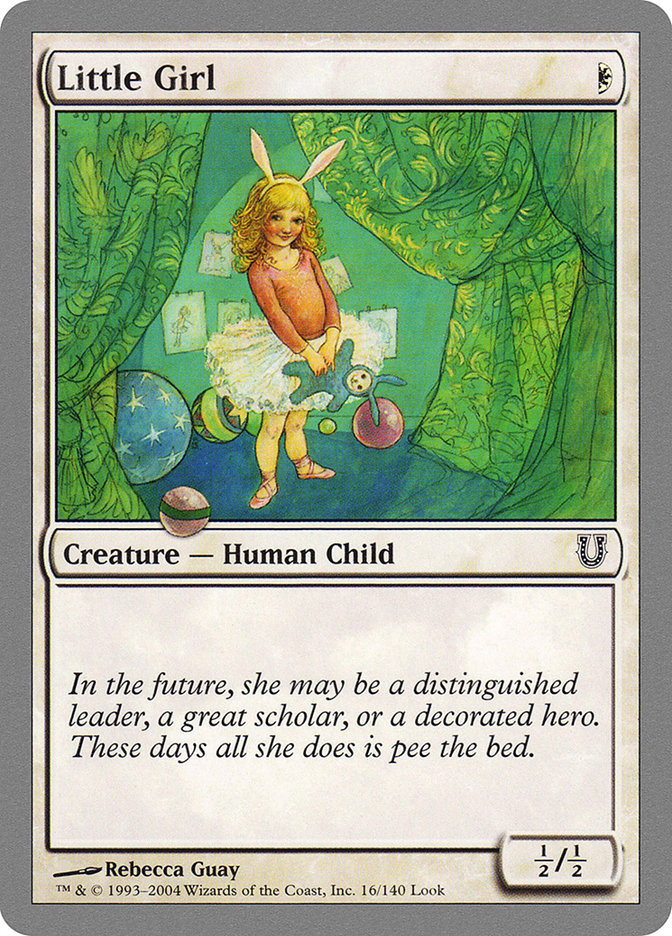 MTG: Unhinged 016: Little Girl 