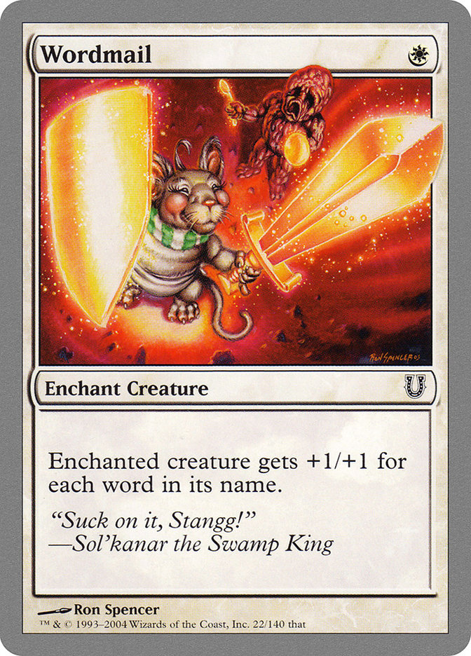 MTG: Unhinged 022: Wordmail 