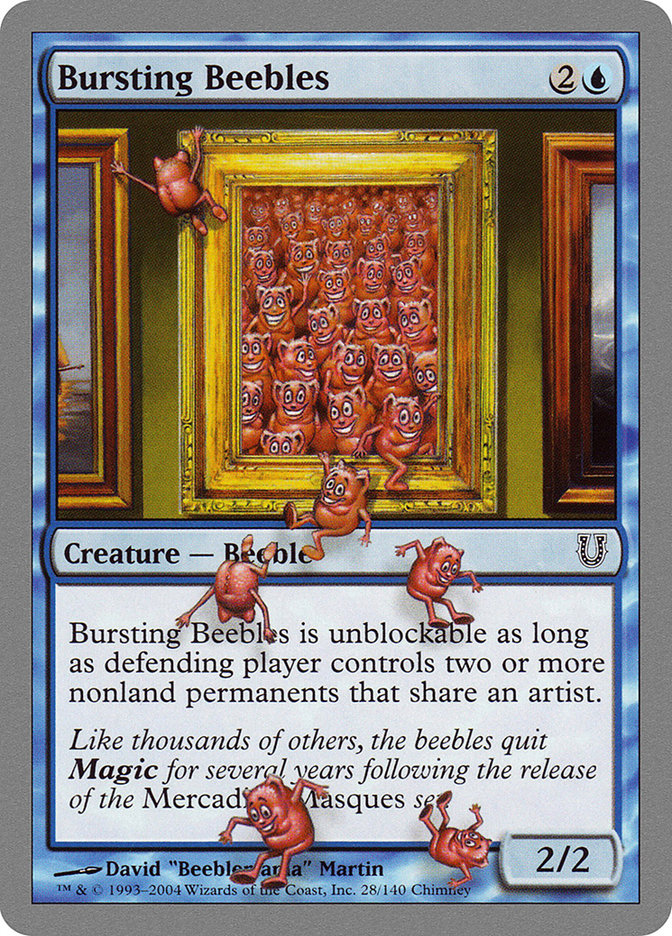 MTG: Unhinged 028: Bursting Beebles 