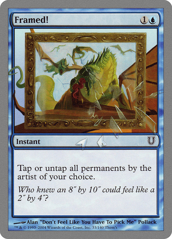 MTG: Unhinged 033: Framed! 