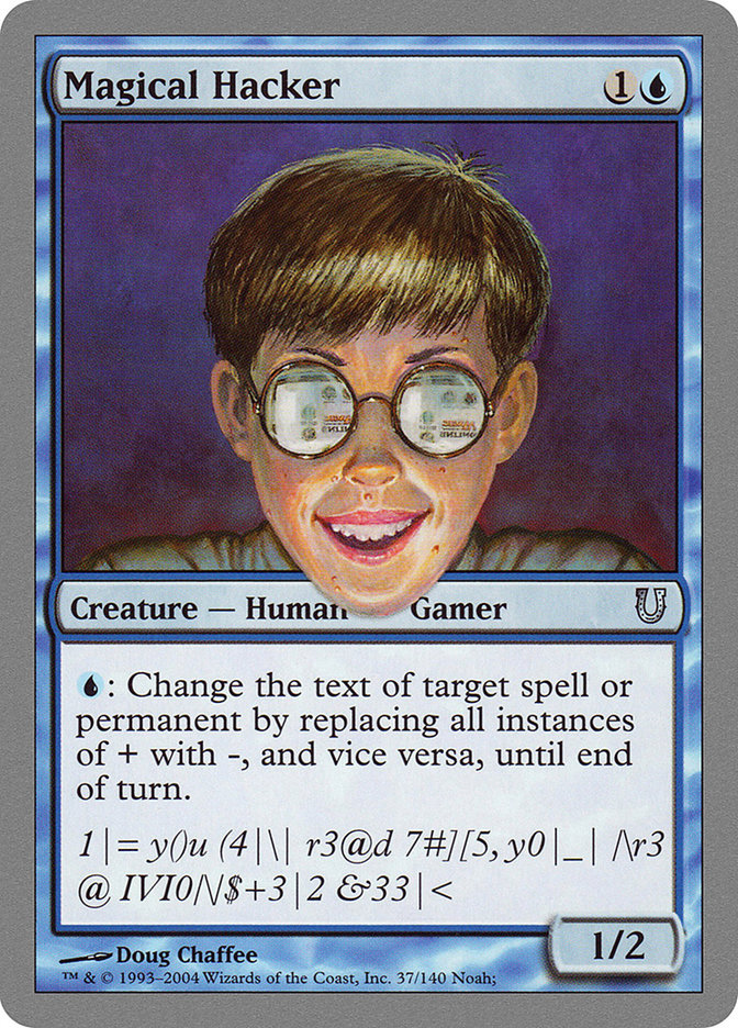 MTG: Unhinged 037: Magical Hacker 