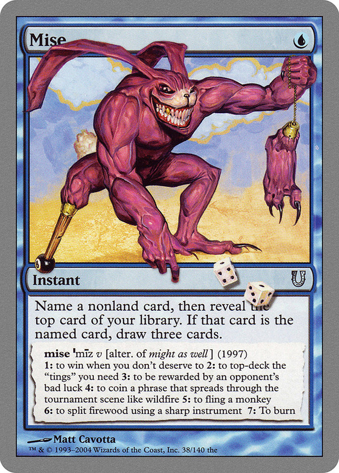 MTG: Unhinged 038: Mise 