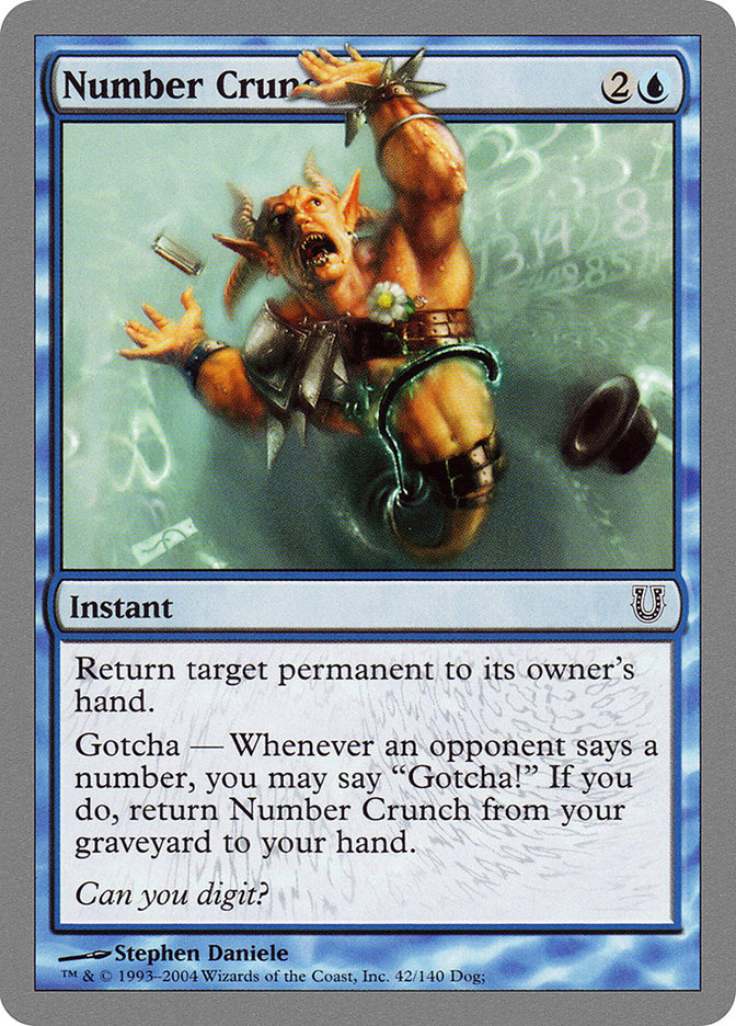 MTG: Unhinged 042: Number Crunch 