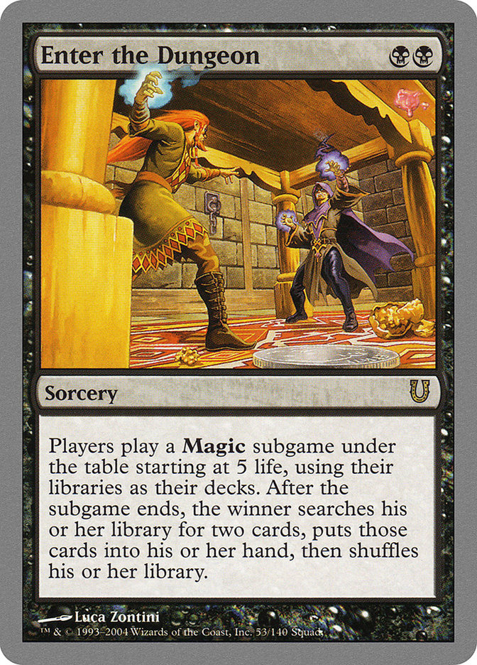 MTG: Unhinged 053: Enter the Dungeon 