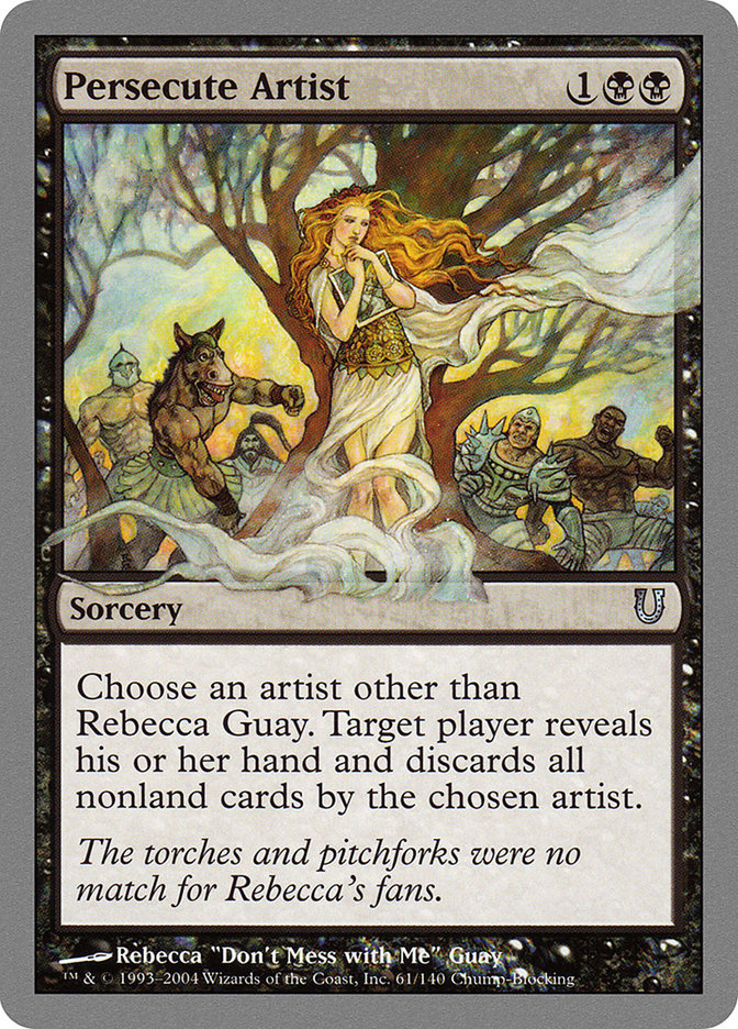MTG: Unhinged 061: Persecute Artist 