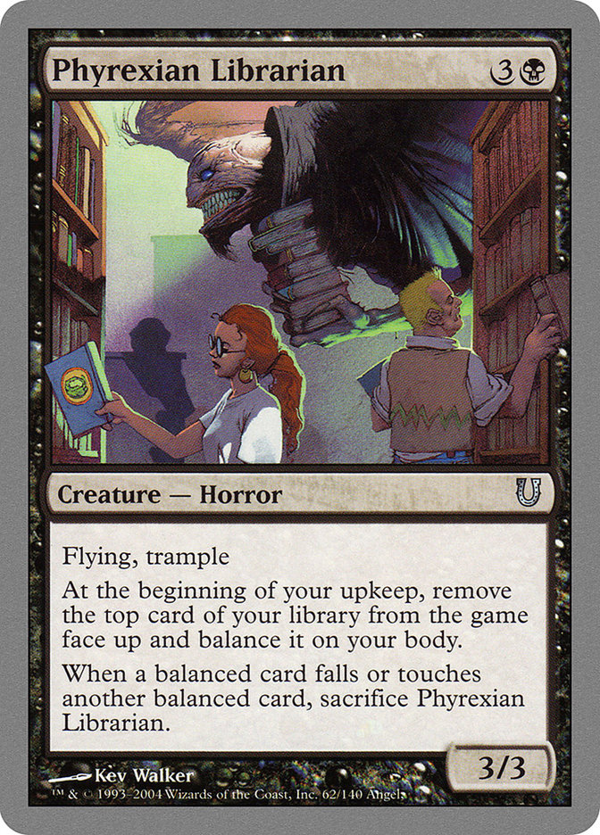 MTG: Unhinged 062: Phyrexian Librarian 