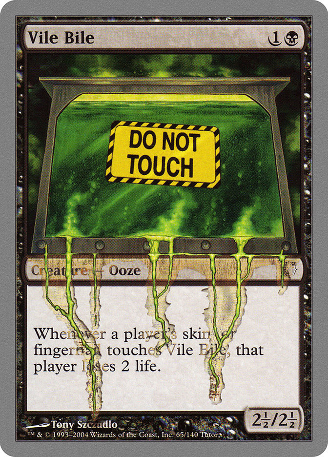 MTG: Unhinged 065: Vile Bile 