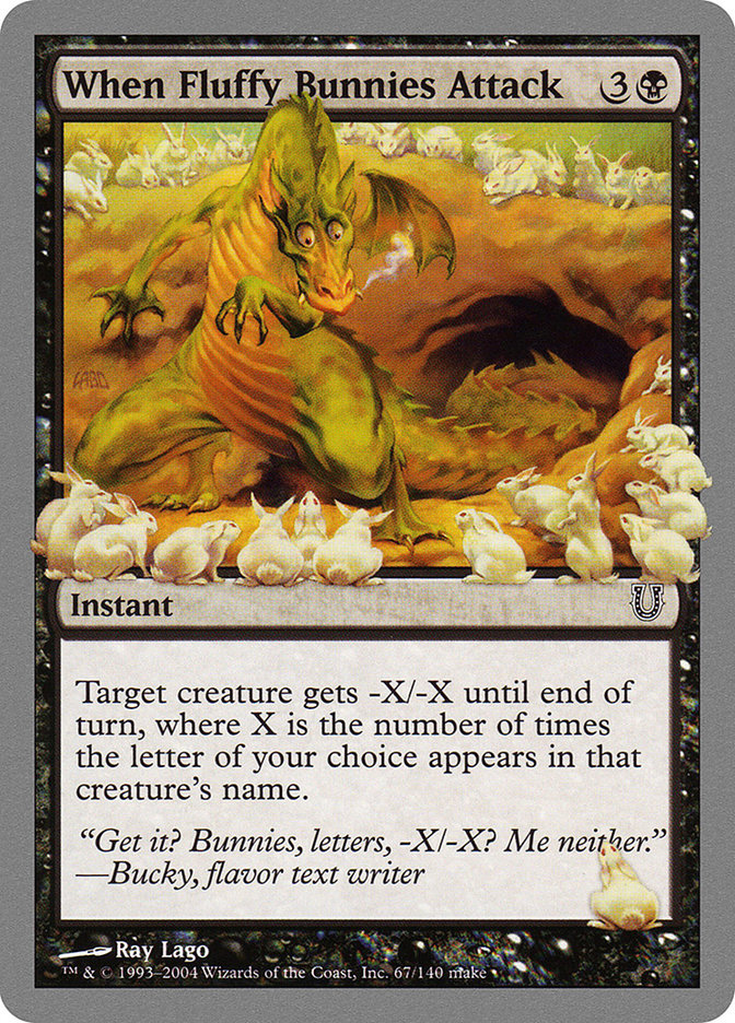 MTG: Unhinged 067: When Fluffy Bunnies Attack 