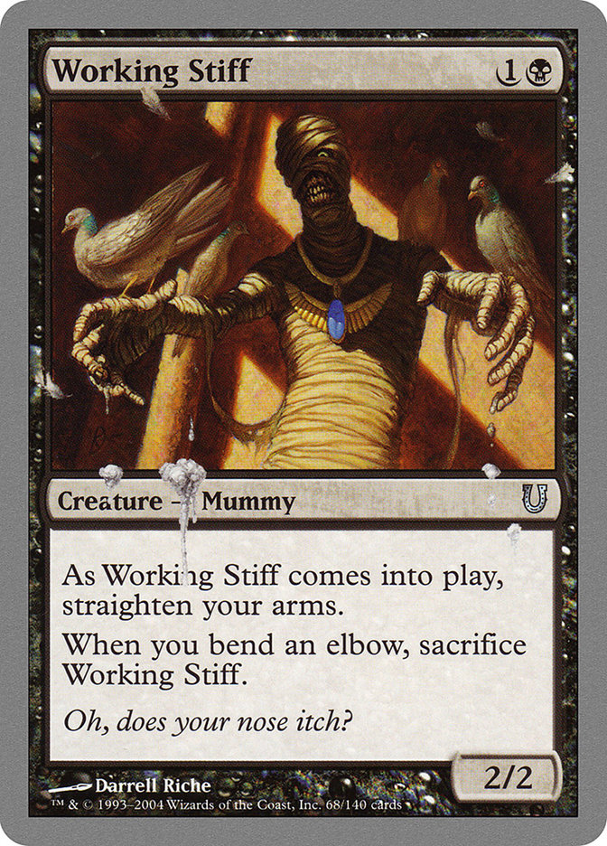 MTG: Unhinged 068: Working Stiff 