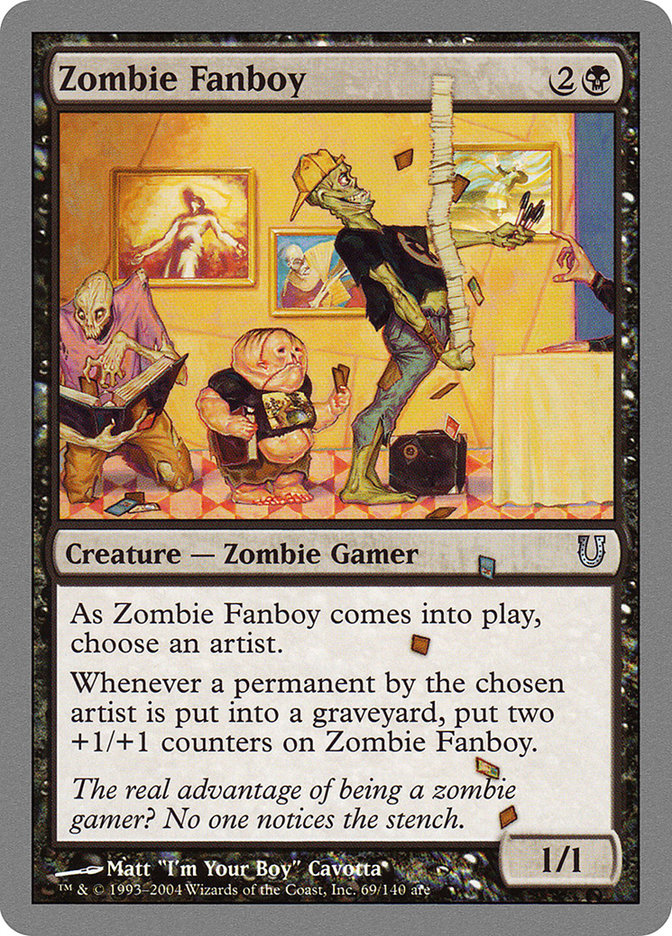 MTG: Unhinged 069: Zombie Fanboy 