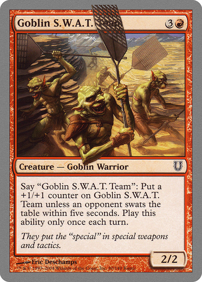 Magic: Unhinged 080: Goblin S.W.A.T. Team 