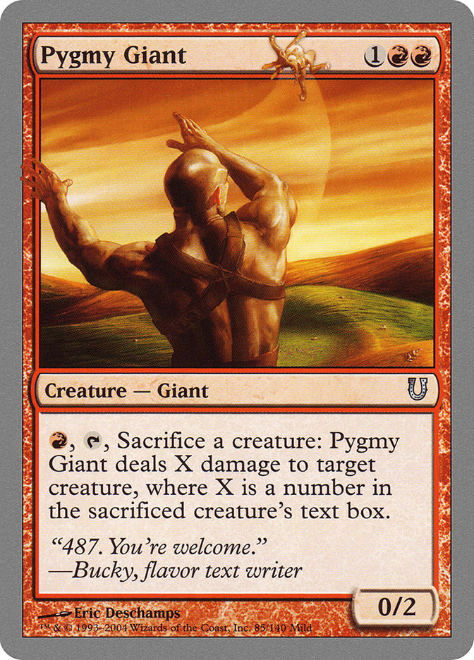 MTG: Unhinged 085: Pygmy Giant 