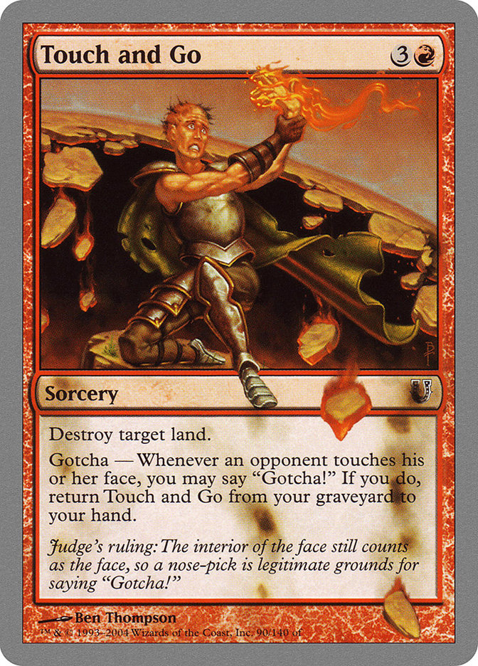 MTG: Unhinged 090: Touch and Go 