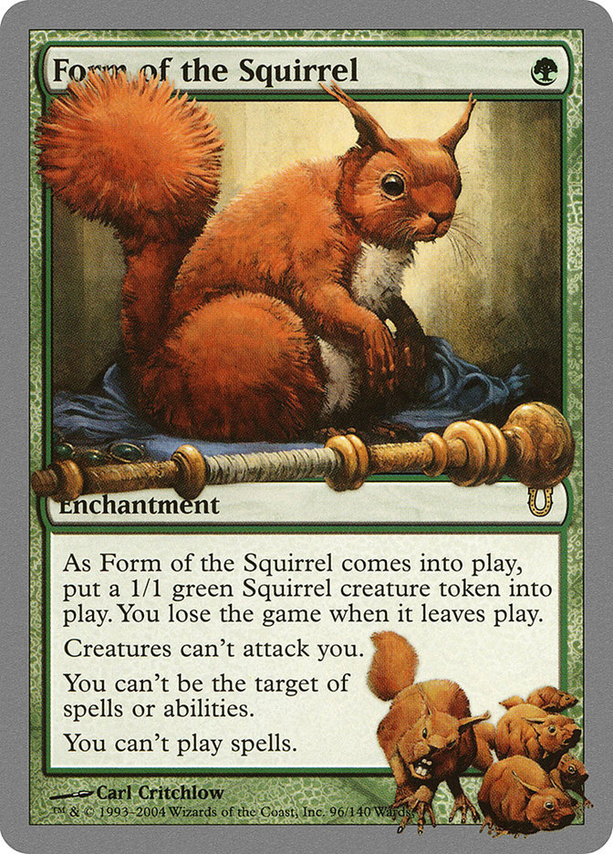 Magic: Unhinged 096: Form of the Squirrel 