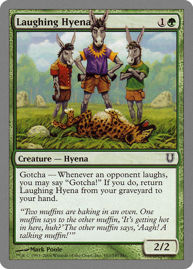 MTG: Unhinged 103: Laughing Hyena 