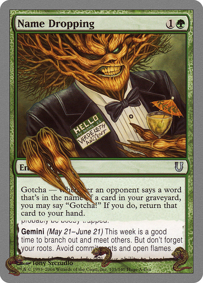 MTG: Unhinged 105: Name Dropping 