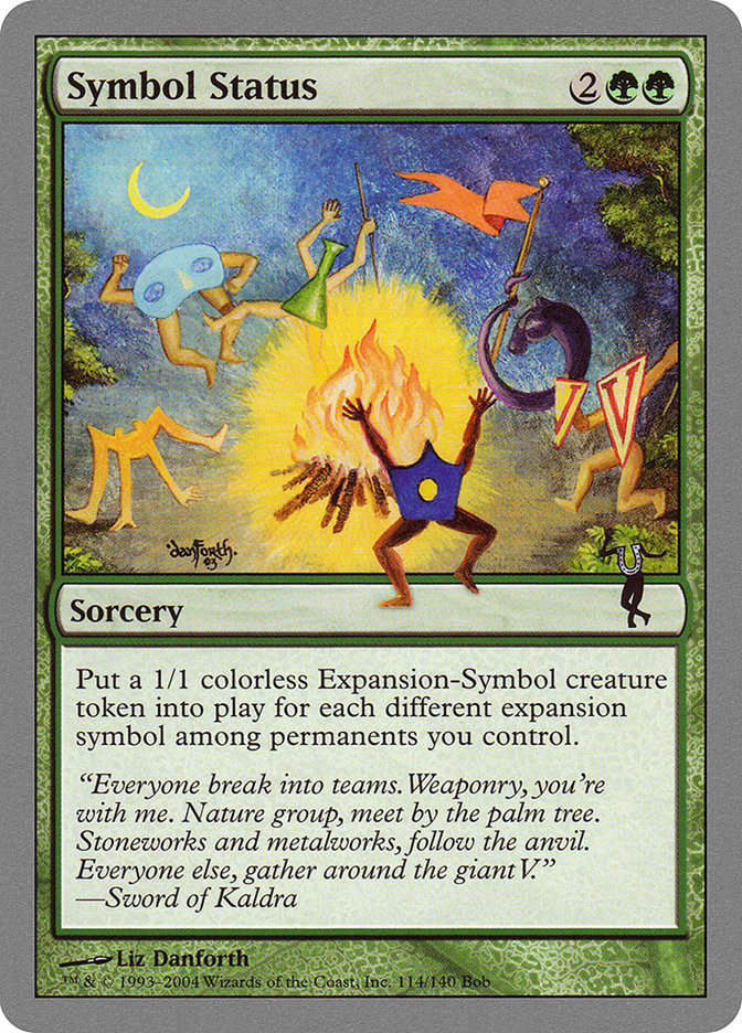 MTG: Unhinged 114: Symbol Status 