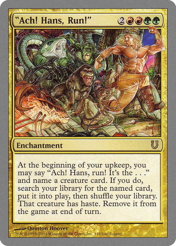 MTG: Unhinged 116: "Ach! Hans, Run!" 