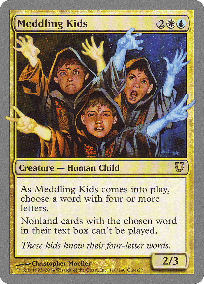 MTG: Unhinged 118: Meddling Kids 