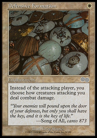 MTG: Urzas Saga 009: Defensive Formation 