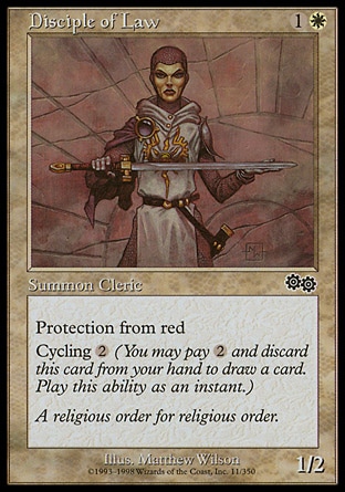MTG: Urzas Saga 011: Disciple of Law 