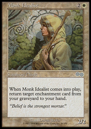 MTG: Urzas Saga 020: Monk Idealist 
