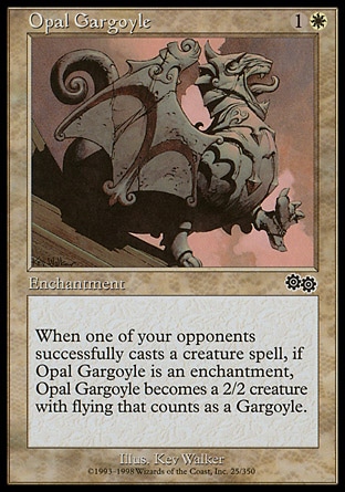 Magic: Urzas Saga 025: Opal Gargoyle 