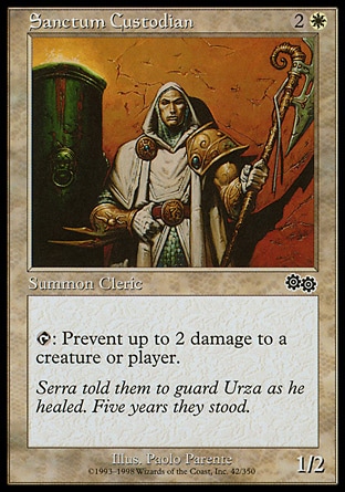 MTG: Urzas Saga 042: Sanctum Custodian 