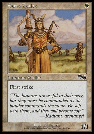 MTG: Urzas Saga 046: Serra Zealot 