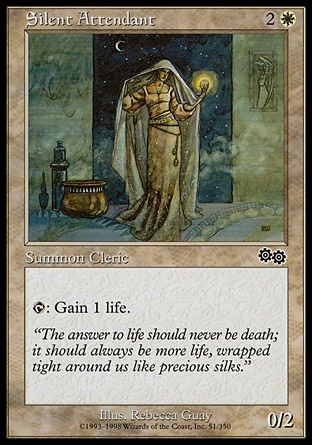 MTG: Urzas Saga 051: Silent Attendant 