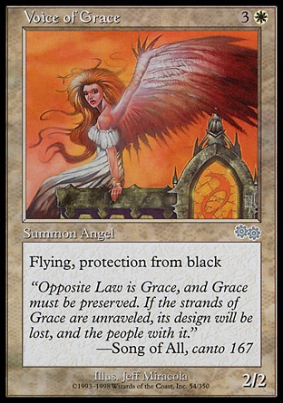 MTG: Urzas Saga 054: Voice of Grace 