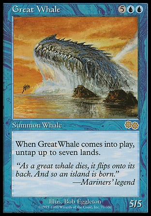 Magic: Urzas Saga 077: Great Whale 