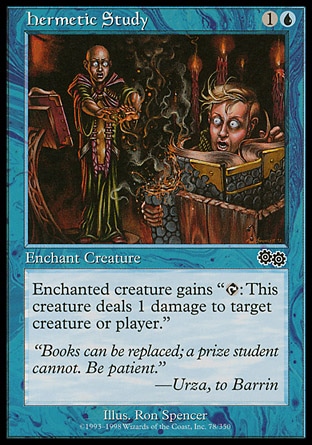 MTG: Urzas Saga 078: Hermetic Study 