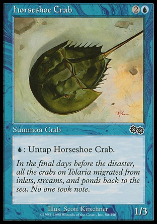 Magic: Urzas Saga 080: Horseshoe Crab 