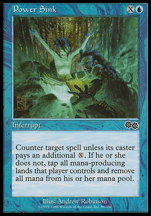MTG: Urzas Saga 089: Power Sink 