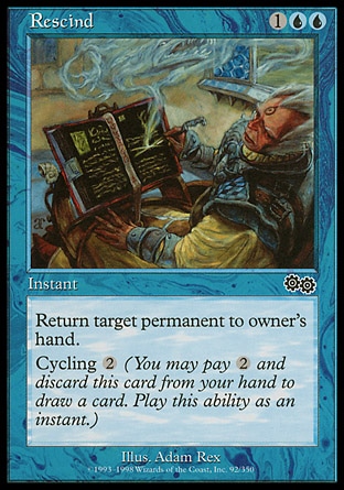 MTG: Urzas Saga 092: Rescind 